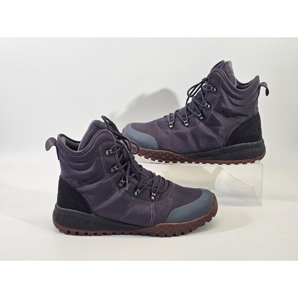 COLUMBIA Men's 13 Fairbanks Omni-Heat Boot Ski Snow Waterproof Hiking Shoes EUC - Picture 3 of 7